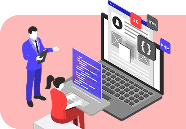 Y'sの特徴である「IT人材の育成と内製化を得意としています」のイメージ画像。