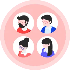 スメンバー固定を前提とした専任チームのイメージ