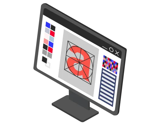 デザイン制作のイメージ